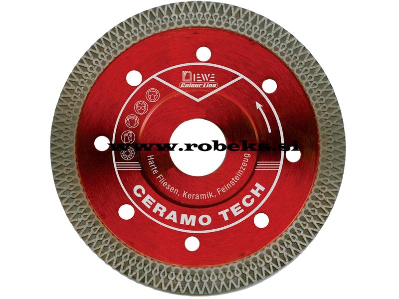 Diamantna rezalna plošča Diewe Ceramo Tech 11003, 115 mm