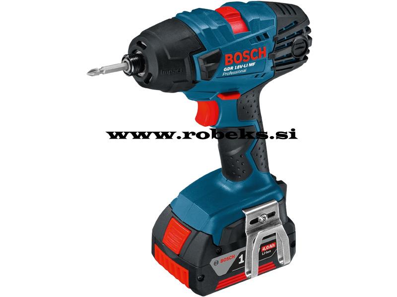 Bosch GDR 18 V-Li MF akumulatorski udarni vijačnik v L-Boxx