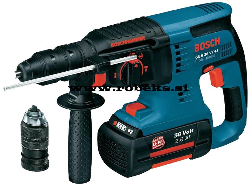 Bosch GBH 36 VF-Li akumulatorsko vrtalno kladivo