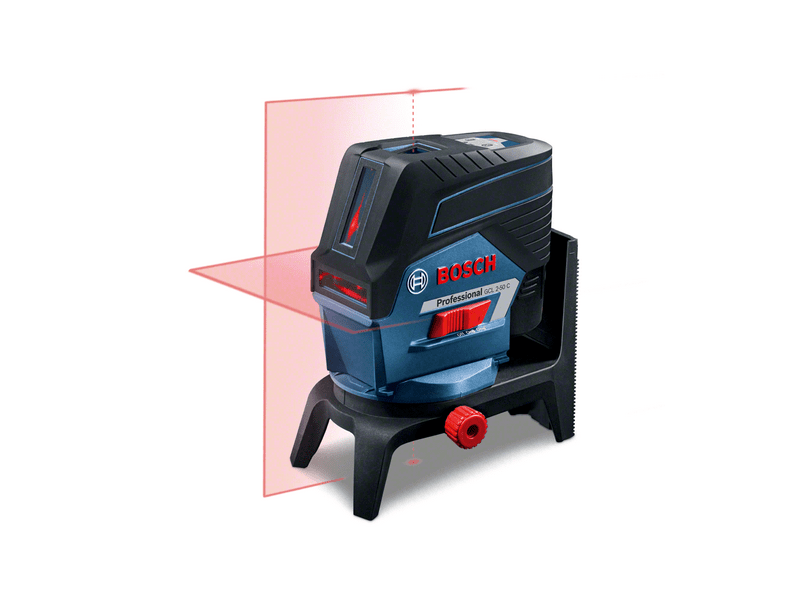 Kombinirani laser Bosch GCL 2-50 C v L-Boxx, 635 – 650 nm, 0,6 kg,0601066G03