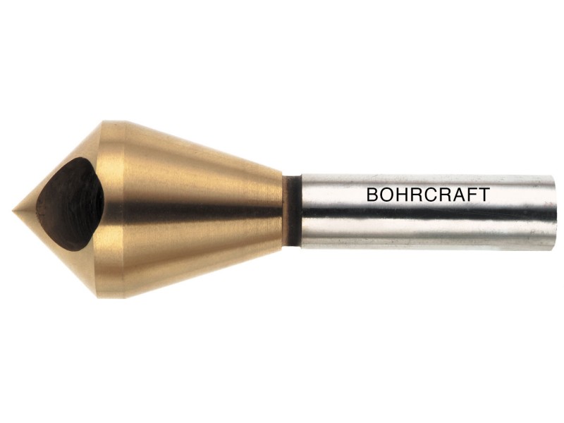 Grezilo Bohrcraft HSS-TiN z prečno luknjo Vel. 5, Dimenzije: 25x102mm, 17210300005