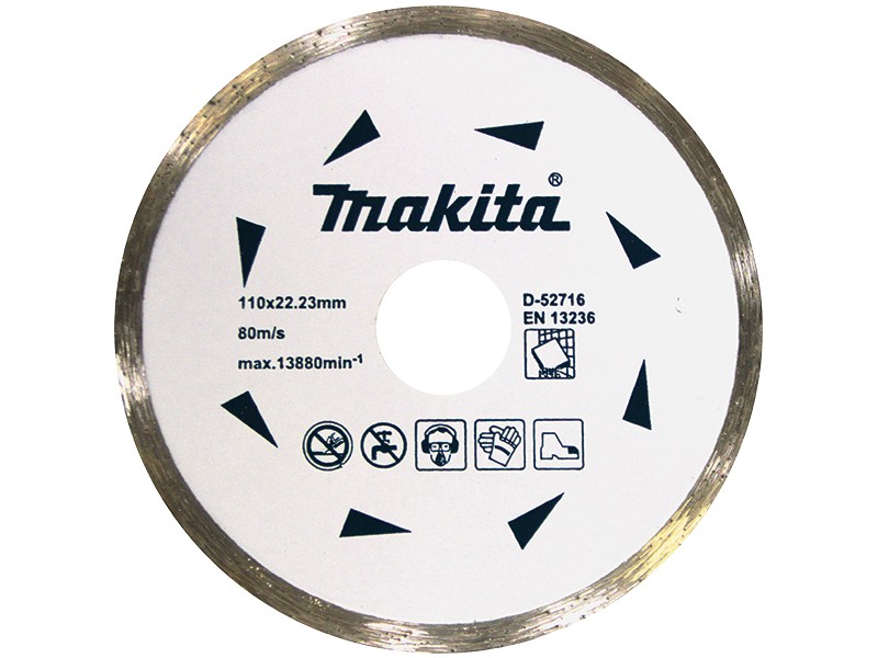 Diamantna plošča za suho rezanje Makita, D-52716
