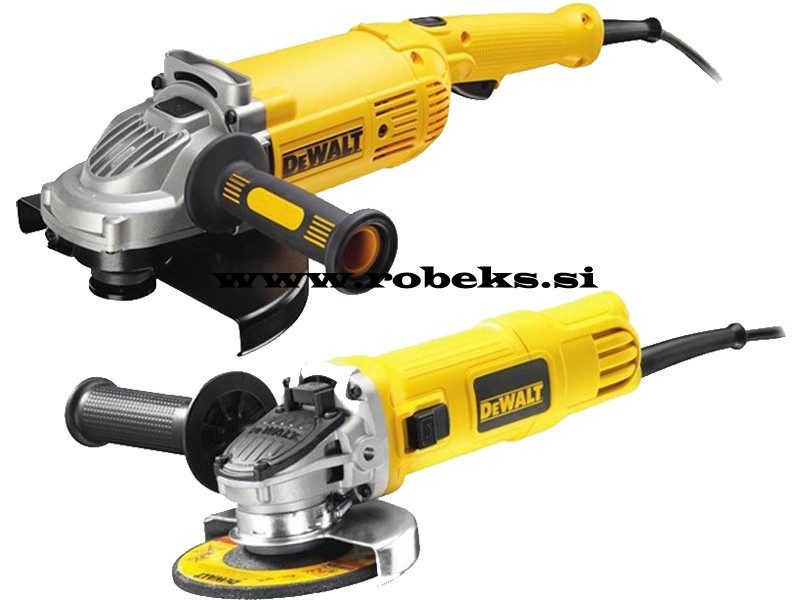 Set kotnih brusilnikov Dewalt D492 + Dewalt D4157