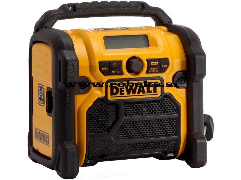 DeWalt digitalni aku.radio DCR020, Li-Ion, USB