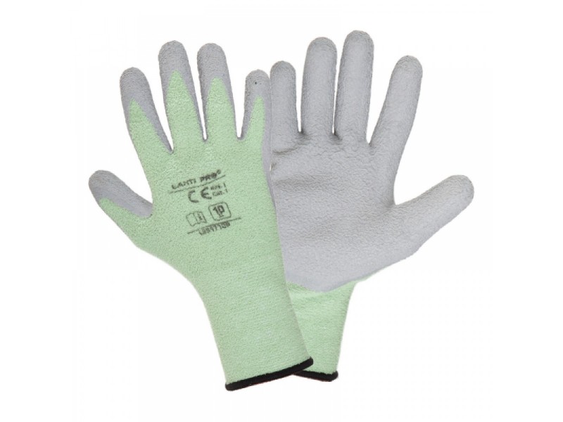 Zimske rokavice Lahti PRO, sivo-zelene, S-2XL