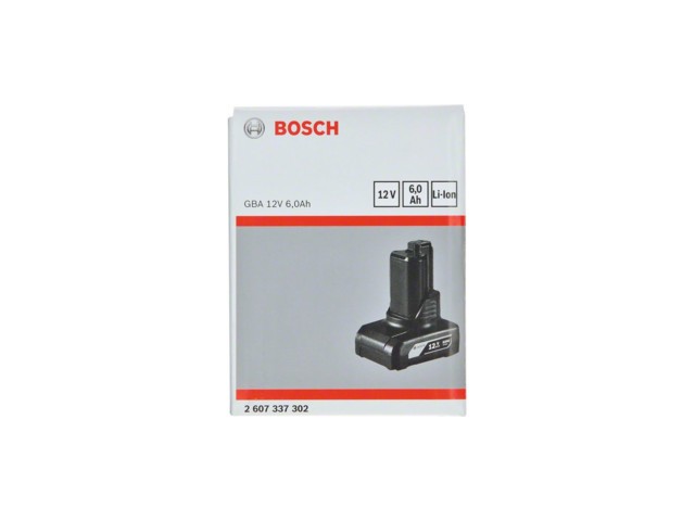 Akumulatorska baterija Bosch GBA, Li-Ion, 12V 6.0 Ah, 2607337302