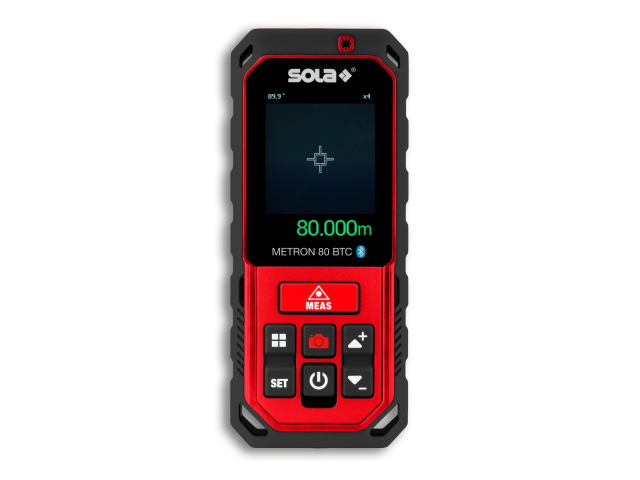 Laserski merilnik razdalje Sola, METRON 80 BTC, 0,05 - 80 m, 71029101