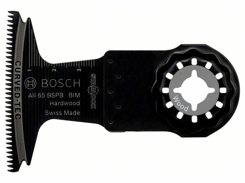 BIM Potopni žagin list Bosch AII 65 BSPB, Hard Wood, Dimenzije: 40x65mm, 2608662017