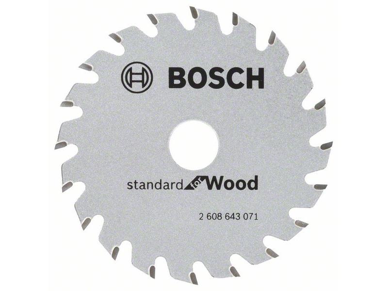 List za krožne žage Bosch Optiline Wood, Dimenzije: 85x15x1,1mm, Zob: 20, 2608643071