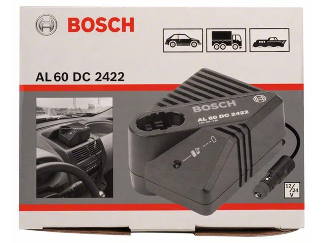 Samodejni polnilnik Bosch AL 2422 DC, 12/24V, 2.2 A, 2607224410