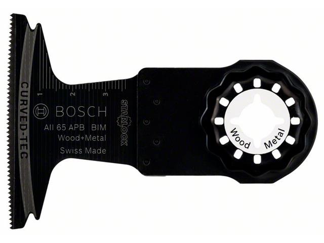 BIM Potopni žagin list Bosch AII 65 APB, Wood and Metal, Pakiranje: 5kos, Dimenzije: 40x65mm, 2608661907