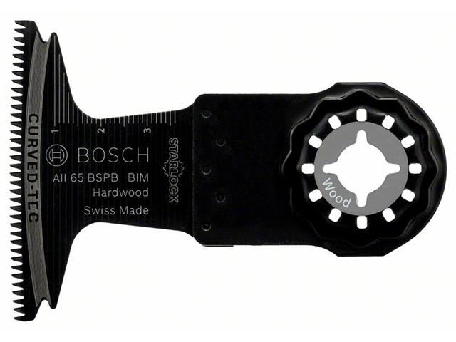 BIM Potopni žagin list Bosch AII 65 BSPB, Hard Wood, Dimenzije: 40x65mm, 2608662031