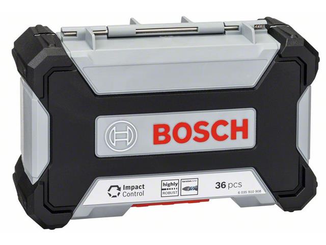 36-delni komplet vijačnih nastavkov Bosch Impact Control, Dimenzije: 25-60 mm, 2608522365
