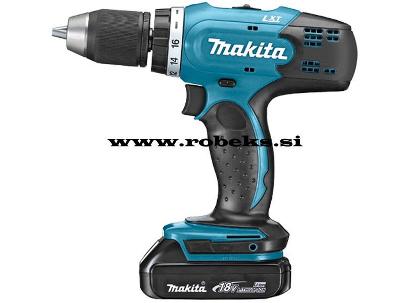 Akumulatorski vrtalnik-vijačnik Makita DDF453SYE