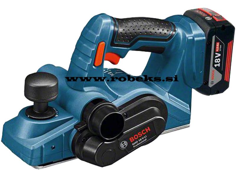 Bosch GHO 18 V-Li akumulatorski oblič L-Boxx