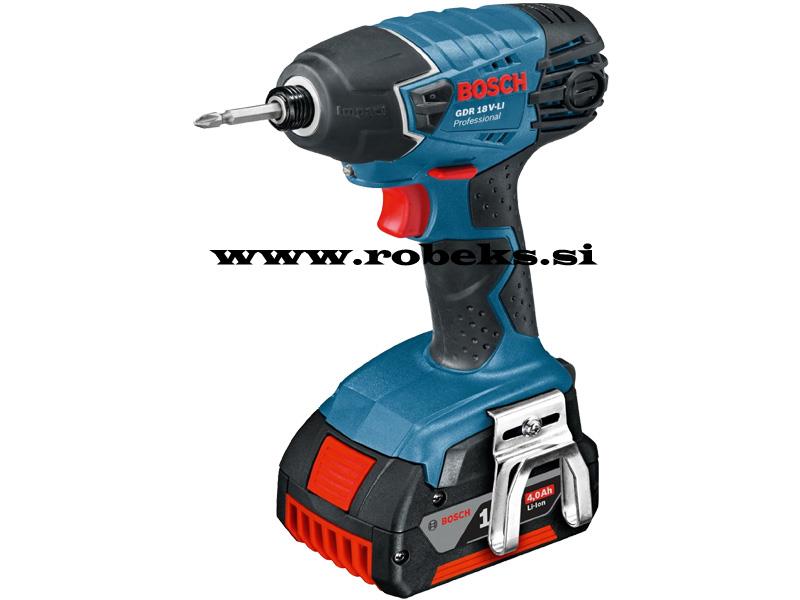 Bosch GDR 18 V-Li akumulatorski udarni vijačnik v L-Boxx