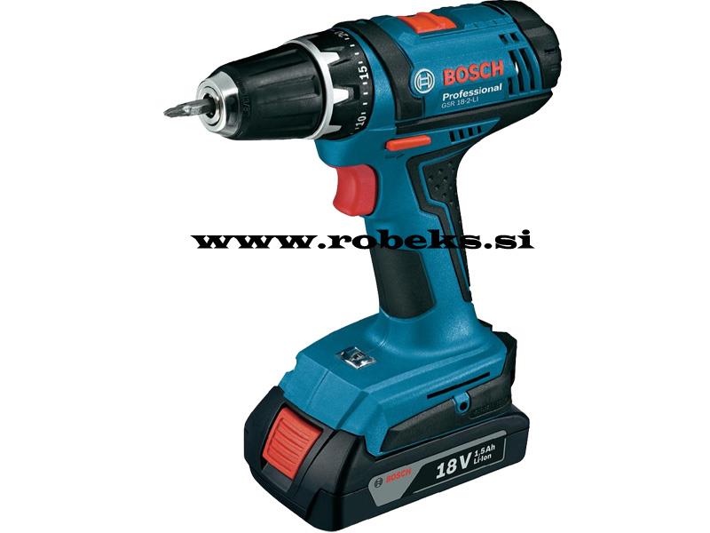 Bosch GSR 18-2-Li akumulatorski vrtalni vijačnik v L-Boxx