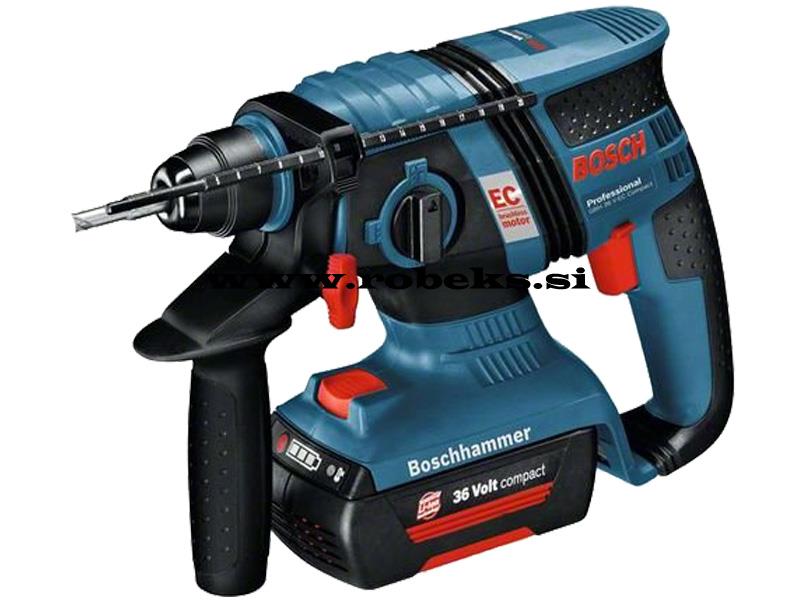 Bosch GBH 36 V-Li Compact akumulatorsko vrtalno kladivo