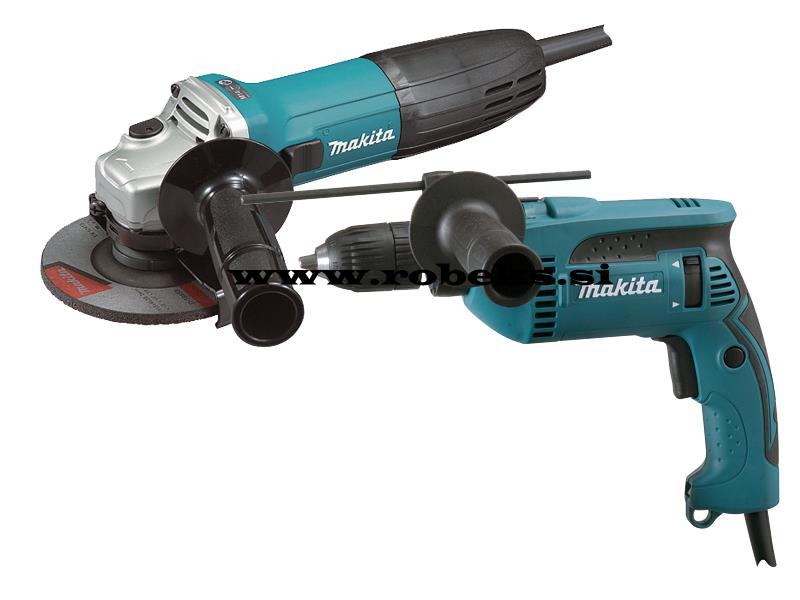 Combiset Makita GA4530+Makita HP1641