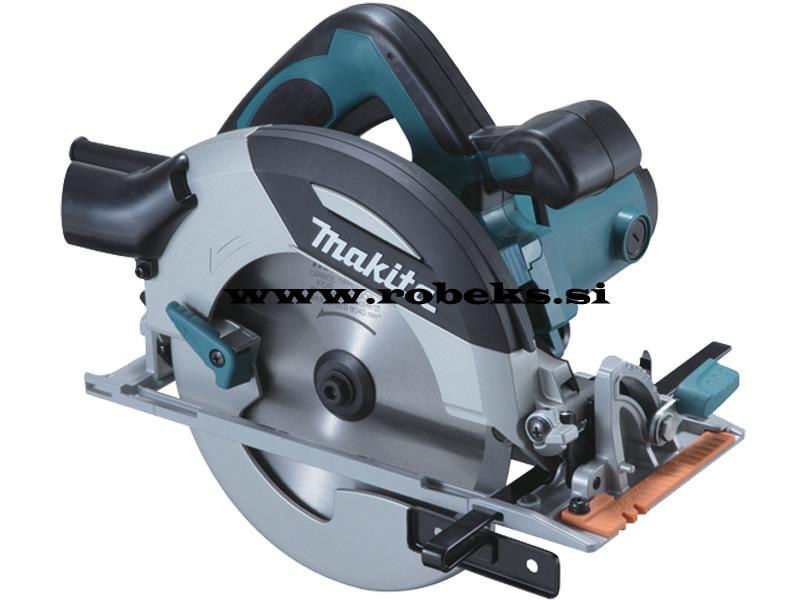 Električna ročna krožna žaga Makita HS7100, 1.400W, 190mm, 3.7kg