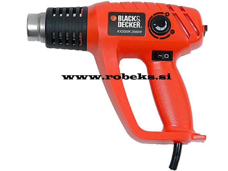 Fen na vroč zrak Black  Decker KX2000K