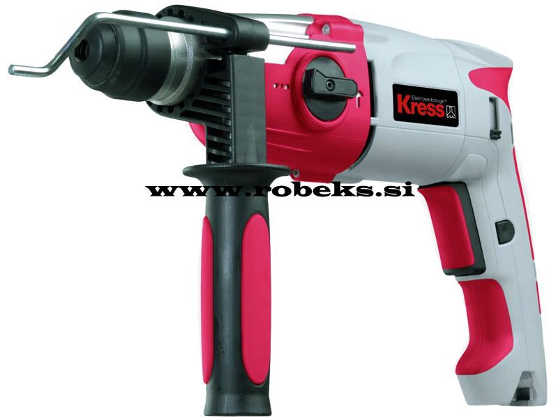 Kombinirano Udarno-Vrtalno kladivo Kress 550 HMSL SDS-Plus