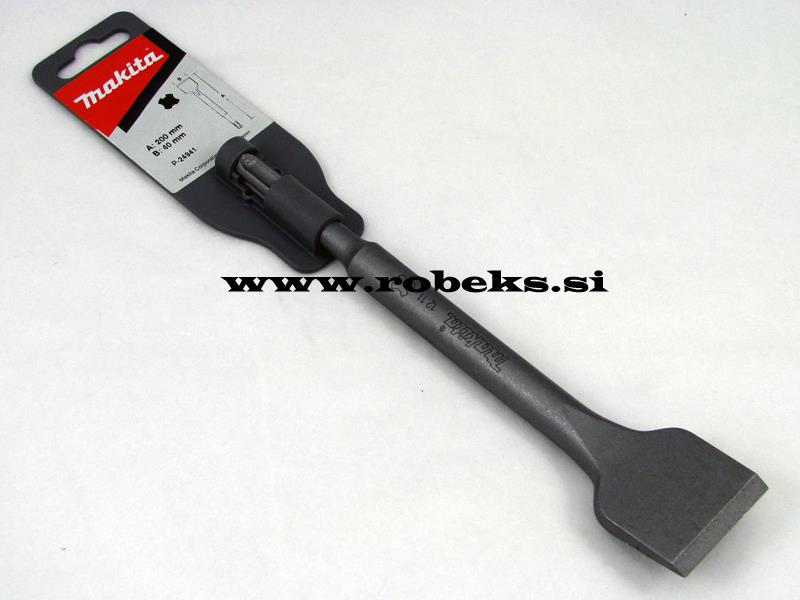 Dleto ukrivljeno Makita, SDS-Plus, Dimenzije: 40x200mm, P-24941