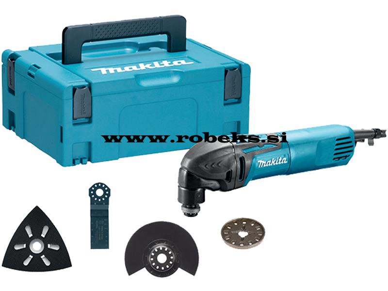 Multifunkcijsko orodje Makita TM3000CX1J, 320W, 3.2 °, 1.5kg