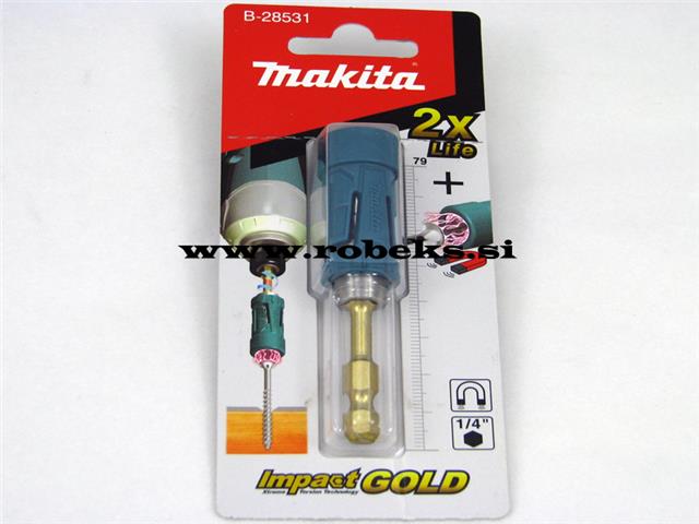 Magnetni adapter Torsion 1/4 hex 71mm