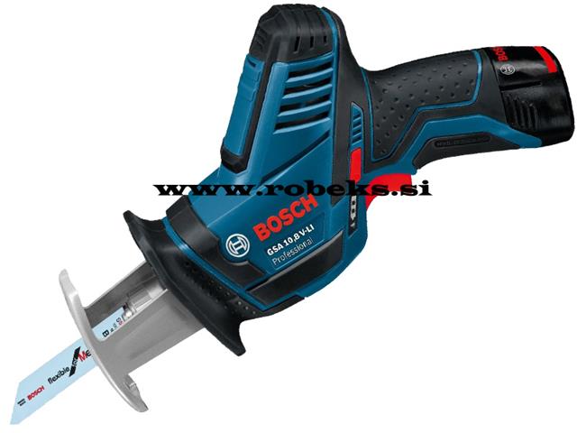 Akumulatorska sabljasta žaga Bosch GSA 12V-14, 12V, 17mm, 1.4kg, 060164L972