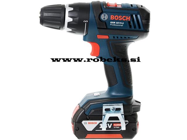 Bosch GSR 18 V-LI akumulatorski vrtalni vijačnik Dynamic series L-Boxx