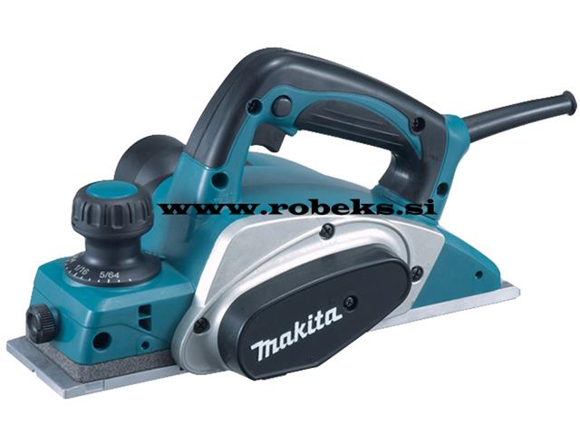 Električni enoročni oblič Makita KP0800, 620W, 82mm, KP0800