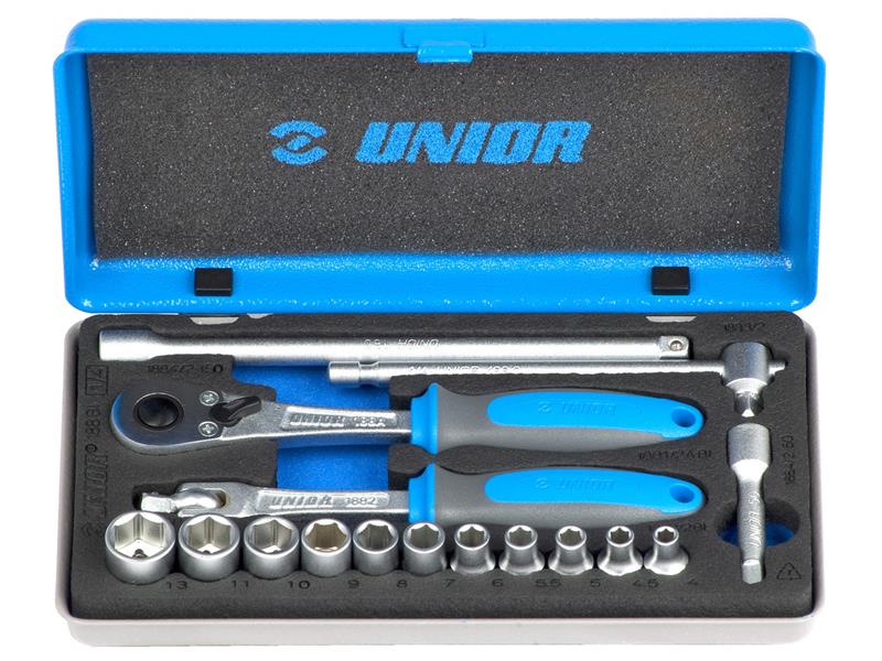 16-delni set nastadnih ključev Unior 1/4