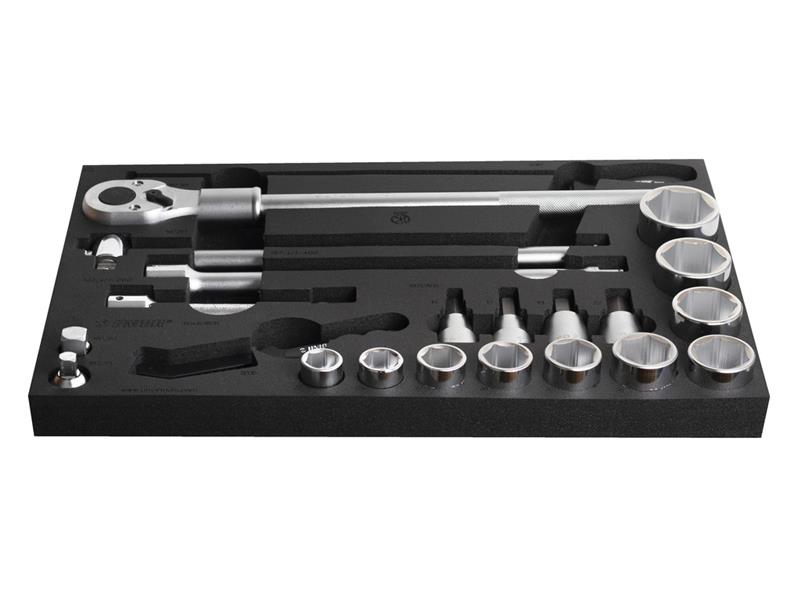 22-delni set nasadnih ključev Unior v SOS vložku, 623995