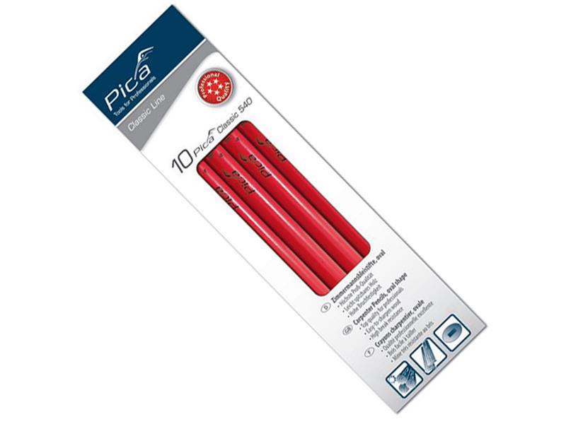 Classic Tesarski svinčnik Pica, ovalen, 540/24-10