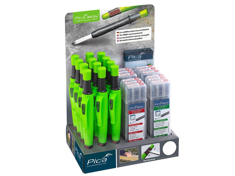 Avtomatski svinčnik BIG DRY Pica z minicami-osnovni set, 6020