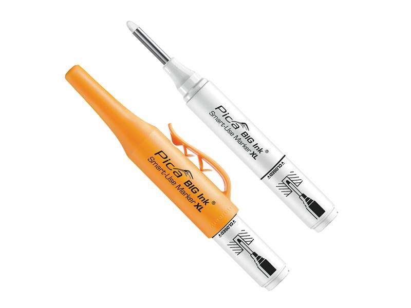 Pica-BIG-Ink XL marker za globoke luknje (BELA), 170/52