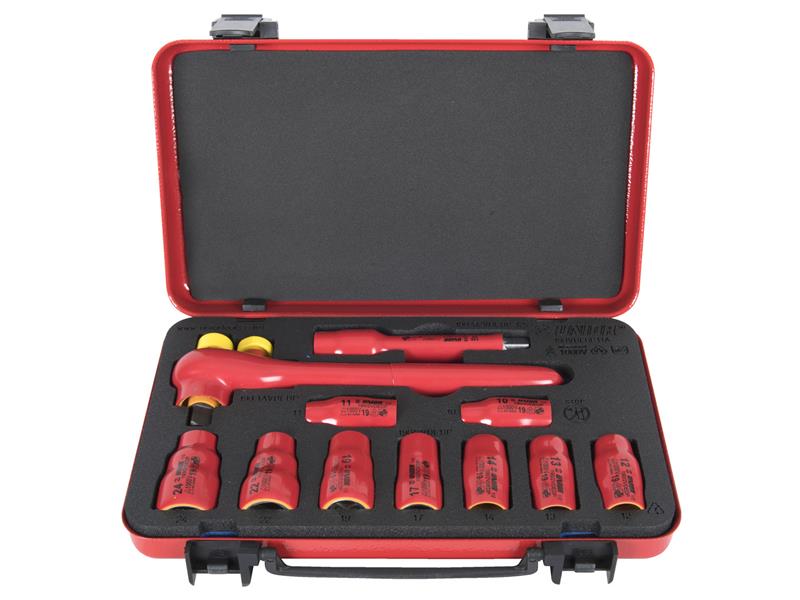 11-delni set nasadnih ključev Unior 1/2