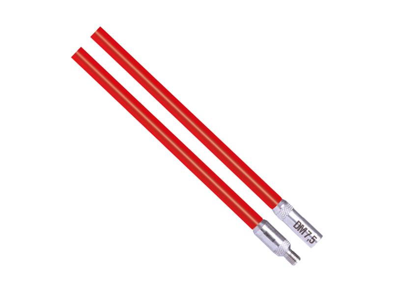 PALICA FIBERGLASS RUNPOSTICK Rdeča, trda, 2x410mm.