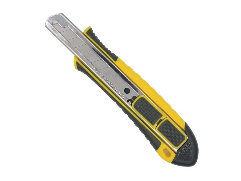 NOŽ UNIVERZALNI SAMOZAPORNI Ohišje ABS, kovinsko vodilo, POPAR