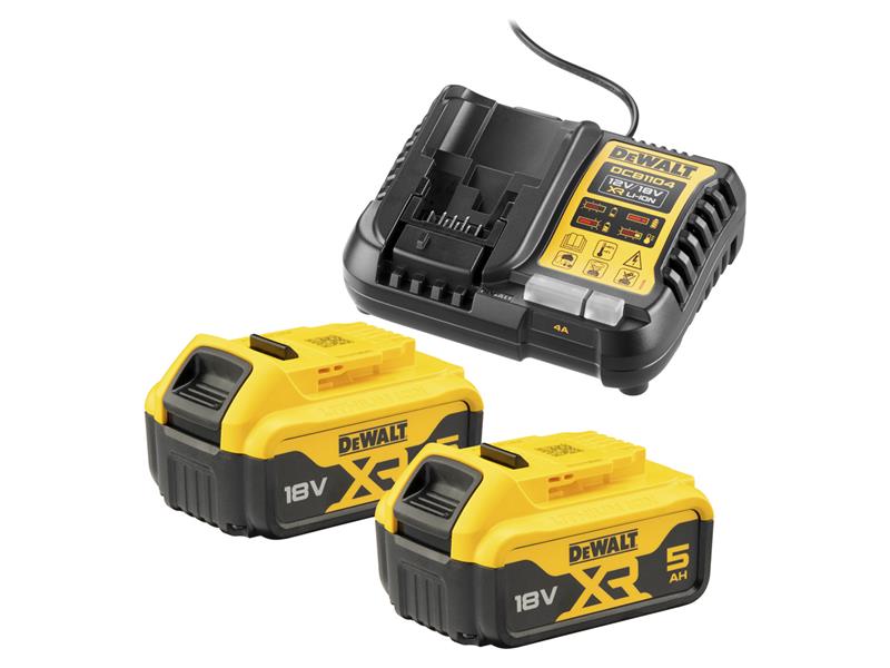 Akumulatorski set baterije in polnilnika Dewalt DCB1104P2