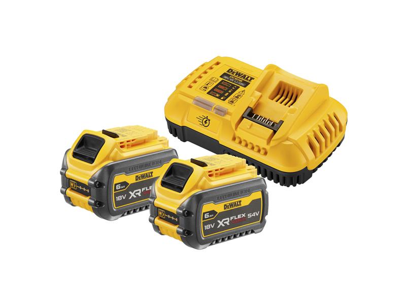 Akumulatorski set baterije in polnilnika FLEXVOLT Dewalt DCB118T2