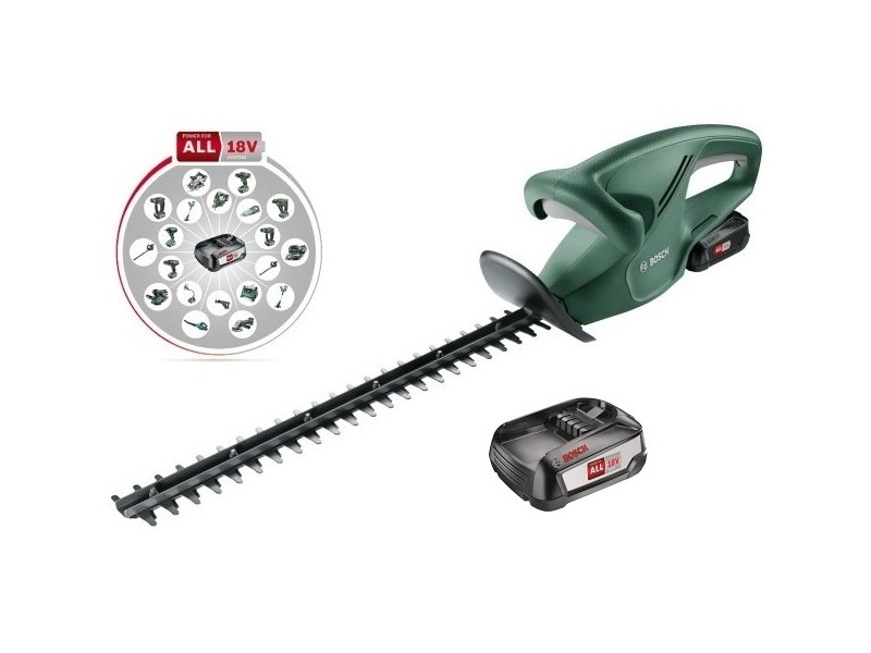 Akumulatorske škarje za živo mejo Bosch EasyHedgeCut 18-45, 45cm, 15mm, 2.400min-1, 0600849H00
