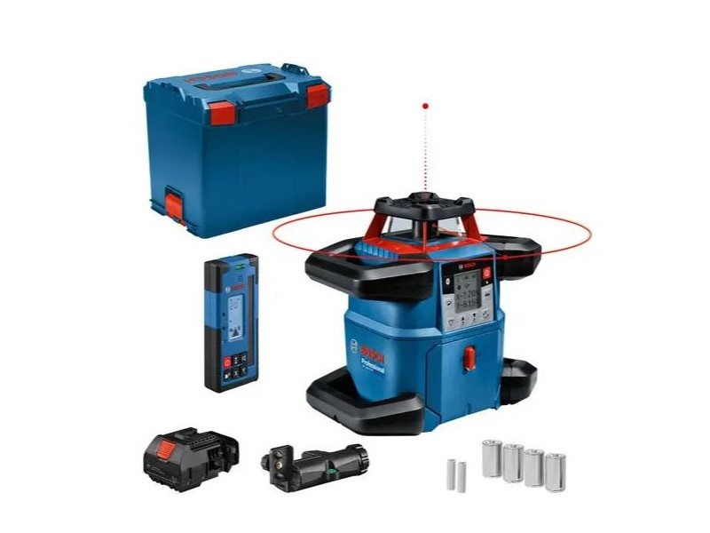 otacijski laser Bosch GRL 600 CHV, ± 600 M, ±8.5 % (±5°), 4.3 kg, 0601061F01