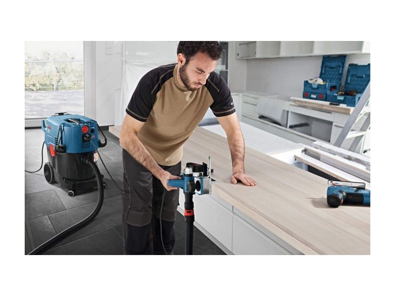 Sesalnik Bosch GAS 35 L AFC za mokro/suho čiščenje, razred L, 1.380W, 23L, 12.2kg, 06019C3200