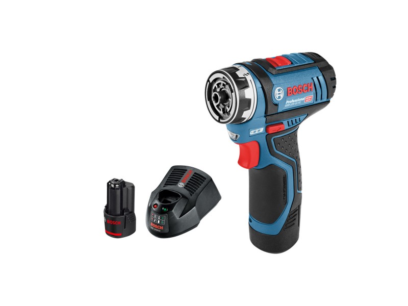 Akumulatorski vrtalni vijačnik Bosch GSR 12V-15 FC, 12V, 7mm, 0.6 kg, 06019F6005