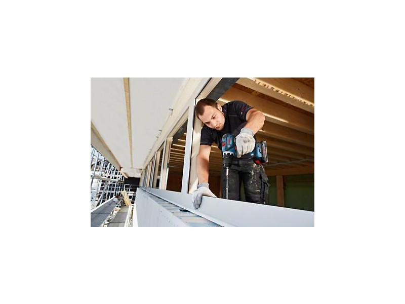 Akum.vrtalnik vijačnik Bosch GSR 18V-60C,L-Boxx,2xGBA 18V 5,0 Ah+GAL18V-40,10 mm, 06019G110D