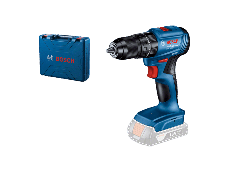 Akumulatorski udarni vijačnik Bosch GSB 185-LI v kovčku, 06019K3103