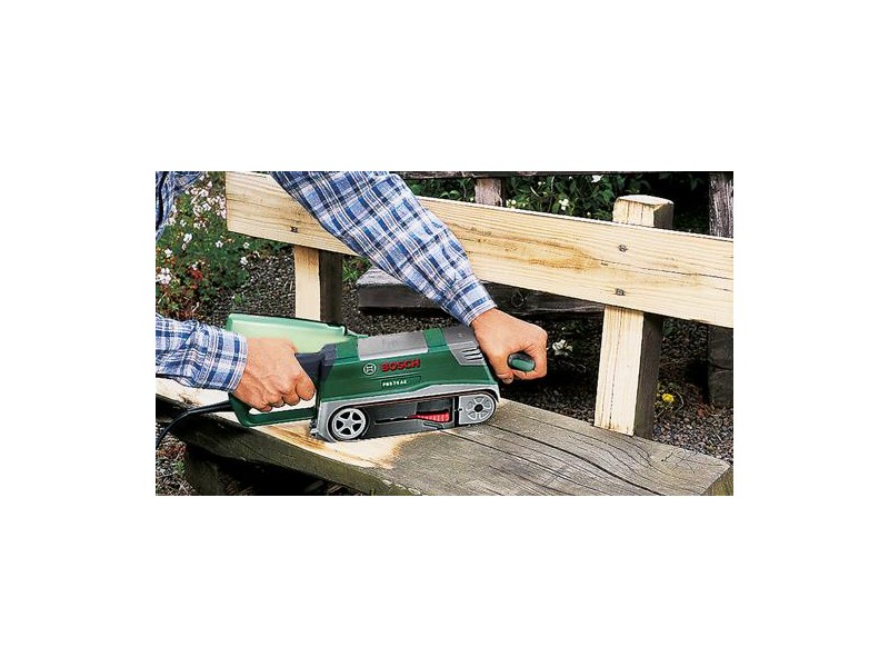 Tračni brusilnik Bosch PBS 75 AE, 750W, 200–350 m/min, 76x165 mm, 3,5kg, 06032A1120