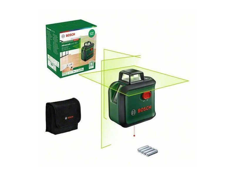 Križni laser Bosch AdvancedLevel 360, 0603663B06